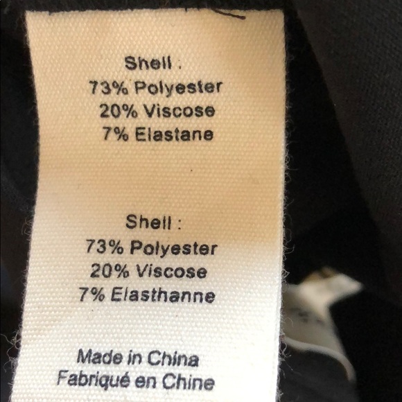 L’AGENCE wide black trousers, size 2 - Picture 6 of 7